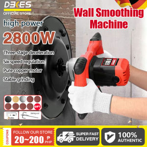 DEKES High-Quality Wall Electric PolishingMachine Putty Cement Mortar Electric Strength Leveling Machine 2800W Working Diameter Up To 380cm Electric Cement Sand Leveling Machine