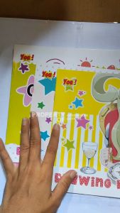 Aksesoren Buku Gambar A4 You [1 Pack/10 Buku] / You! Drawing Book 1 Pack / Buku Mewarnai 1 Pak Murah / Perlengkapan Menggambar / Perlengkapan Sekolah / Alat Tulis Sekolah Melukis