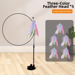 PANUBAN | Automatic Teaser Stick for Cats Durable Bell Entertainment Toy