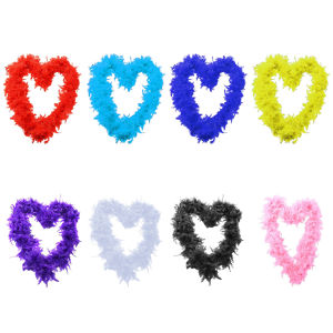 Fluffy Turkey Feathers Colorful Carnival Decorative Feather Fancy Dress Craft DIY Shawl for Fancy Dress Crafts for Christmas Halloween Dancing Cospla