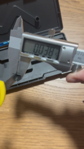 SYNTEK Digital Vernier Caliper 0.01mm High Precision Stainless Steel Measuring Tool LCD Display External Internal Depth Gauge
