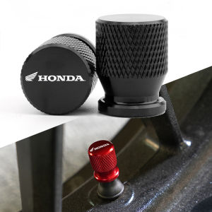 2PCS Honda All models Click 125i 150i V2 V3 Motorcycle Tire Valve Air Port Stem Cover Cap Plug CNC Aluminum Accessorie