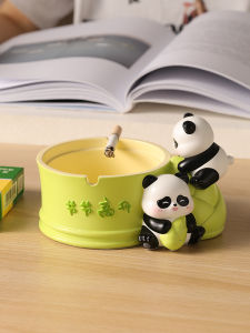 Đồ Trang Trí Văn Hóa Sáng Tạo Hình Gấu Trúc Dễ Thương Đồ Trang Trí Văn Phòng Quà Tặng Sinh Nhật Cho Bạn Trai Hộp Đựng Thuốc Lá Bằng Nhựa Đồ Trang Trí Hiện Đại Đơn Giản