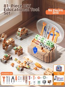 KIUMO | Screw Driving Toy Tool Box