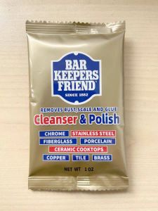 [Original Packaging] BKF Bar Keepers Friend Multipurpose Cleanser 28 grams Sampler Pack clean polish descale rust glue removal sterilize disinfect