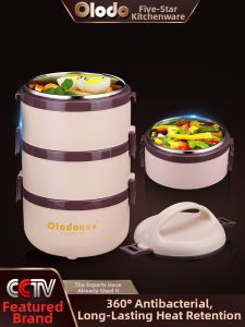 Olodo | Portable Multi-function Thermal Lunch Box 4 Layers