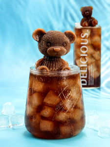 DOLO DAKING | Cute Bear and Rose Silicone Ice Mold