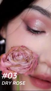 SANIYE (E0924) 9 Warna Glitter Eyeshadow Palette Tahan Lama Eye Shadow Makeup