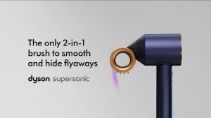 Dyson Supersonic ™ hair dryer HD15 (Black/Nickel) ไดร์เป่าผม ไดสัน สี ดำ