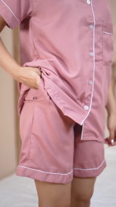 [Just You & Me] Oriana Sleepwear Piyama Set Poly Bamboo Pamelyn Dania Series | Pajamas Poly Bamboo Wanita