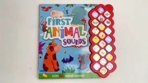 Noisy First Animals 22 Buttons Sound Book To Learn For Kids & Toddlers (Hardcover)