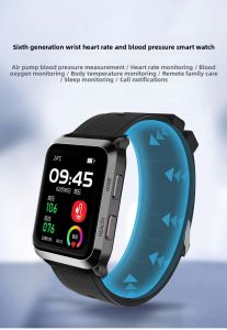 TAIHANGHUA | Smart Band Watch Non-Invasive Blood Pressure Monitoring Heart Rate Blood Oxygen Temperature Measurement Call Function Card Insertion Laser Therapy