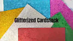 10pcs Glitter Paper Board Thick Assorted Holographic Cardstock Card Scrapbooking Glitter Sticker