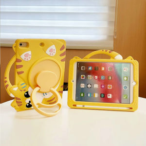 2024  Pro11 Case with Pen Holder Air6 Full Cover Mini5 Silicone 10.2 Inch A2602 Cartoon 2018 Version for Boys And Girls