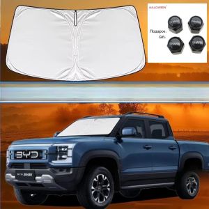 Car Windshield Sun Shade Blocks Ray Reflector Window Visor Shield Cover Foldable Parasol Gift 1 Piece For BYD Shark 6 2024 2025
