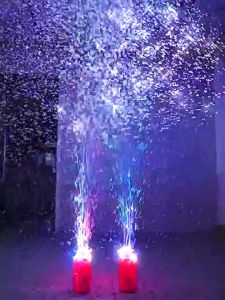 HOMEMORY Imitation Fireworks Bubble Machine Electric Bubbles With Music Light Wedding CNY Atmosphere Toy kids