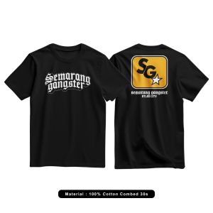 KAOS SG SEMARANG GENGSTER | TSHIRT BAHAN COMBED PREMIUM 30 S