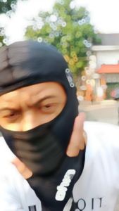 ROCKBROS LF8112 Long Masker Wajah Bandana Balaclava Slayer Motor Sepeda Face Mask + Lubang Kacamata