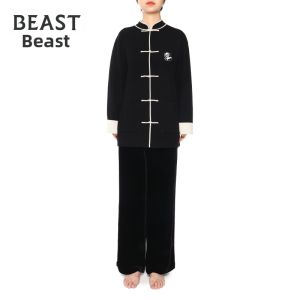 THEBEAST | Wearable As Sleepwear Wool Open-Knit Loungewear
