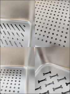 Penutup Bekas & Penapis Pasir Kucing / Basic Stainless Steel Cat Litter Box Cover & Sand Filter