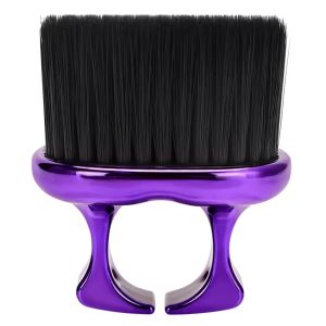 แปรงปัดผมหลุดร่วง Marseilis Black Ring Neck Duster สำหรับช่างตัดผม แปรงตัดผม แปรงทำความสะอาดผมนุ่ม อุปกรณ์ทำผม