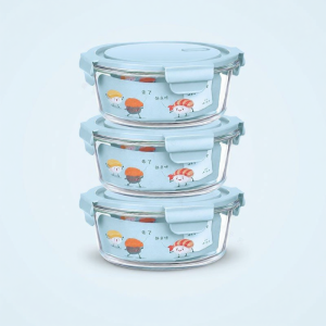 XIANGCAI | Microwaveable Portable Fresh Keeping Heat Resistant Bowl Meal Box