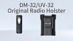 Original Baofeng UV-32 DM-32 Walkie Talkie Belt Clip Carry Holster Case For UV32 DM32 Two Way Radio For Outdoor Activities