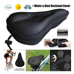 1PC bicycle seat cover gel cushion mountain bike road bicycle comfortable breathable soft cushion for both men and women