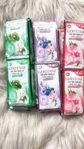 Dây 12 gói sữa tắm trắng da hương nước hoa Gervenne