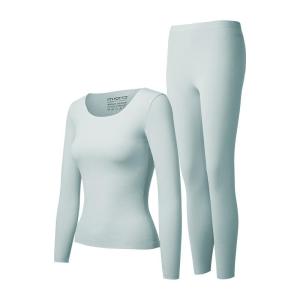 YOUKESHU | Moisturizing Thermal Shirt For Women With Hyaluronic Acid Half High Collar Slimming Base Layer Top Long Sleeve Autumn Winter Wear