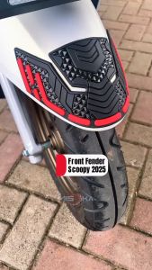 Misoka Front Fender Cover Scoopy 2025 Rubber Karet Aksesoris Motor Honda