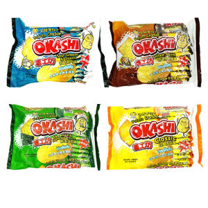 Okashi Potato Workshop Potato Biscuits Crispy Potato Potato Chips Garlic Seaweed Squid Salty Flavor Summer Workshop Full Box