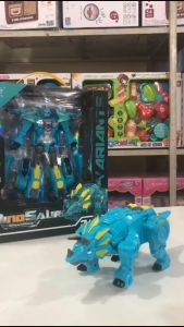 MAINAN ROBOT DINO DINOSAURUS TRANSFORMER DINO DEFORMATION