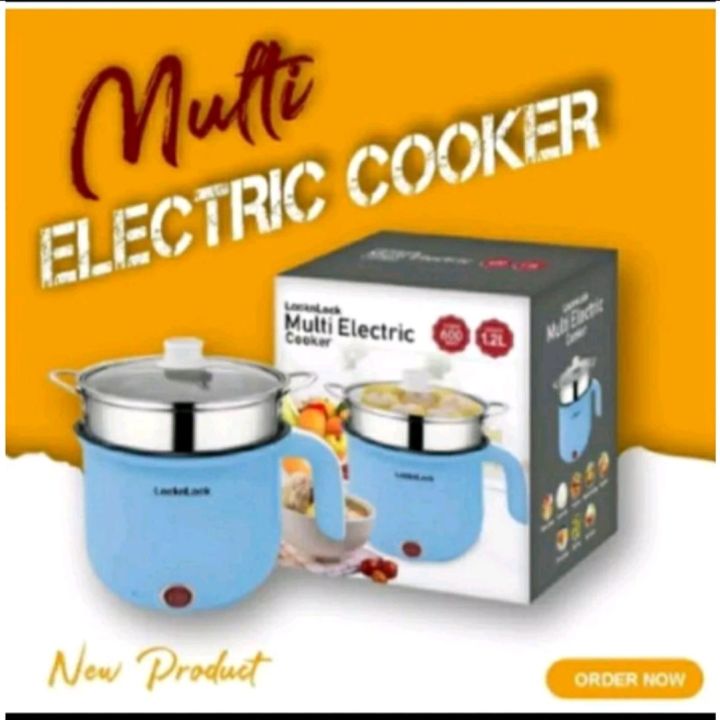 Electric Multi Cooker Pot / Panci Elektrik Steamer LOCKNLOCK
