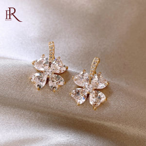 Frascati Bông Tai Toòng Teng Hoa Pha Lê Tinh Tế Cho Nữ Trang Sức Thời Trang Hàn Quốc Phụ Kiện Đi Tiệc Bông Tai Độc Đáo Cho Bé Gái