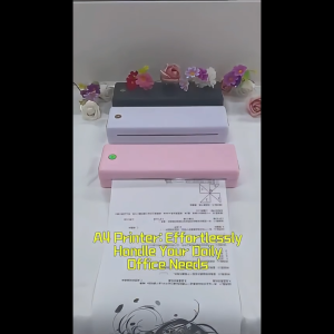 【SG】 SurePrint Wireless Bluetooth Portable A4 Printer 300DPI HD Inkless Printer PSLE Study Tool