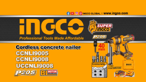 Máy bắn đinh bê tông dùng pin 20V INGCO CCNLI9008 (có pin sạc)