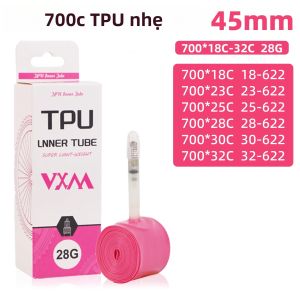 VXM | Ruột Xe Đạp Đường Trường 700C TPU Nhẹ Chống Thủng Độ Đàn Hồi Cao Dễ Lắp Đặt Van Pháp