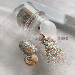 Ultra-Fine Crystal Nail Art Flash Powder Collision Color Dopaamine Sensation Explosive Flash Solvent Resistant Any Skin Type