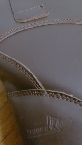 Hammer Kings Exclusive Safety Shoes 13005 High Cut Pull-up Steel Toe Cap Leather Working Footwear