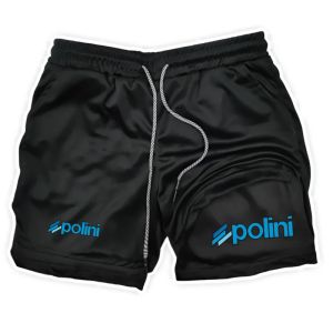 Mens Running Fashion 2-in-1 Double Layer Fashion Sports Shorts Sportswear Gym Fitness Harajuku Jogging Towel Loop Activewear