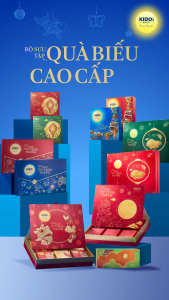 Combo Bánh Trung Thu Cao Cấp Kidos (Kidos Premium MoonCake)