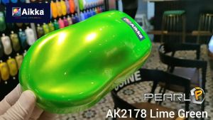AIKKA AK2178 Lime Green SP | Pearl Series | Automotive 2K Car Paint Motor Aikka Aerosol Spray Cat Kereta DIY 车漆