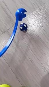 Dog Ball Launcher Toy Manual Tennis Ball Thrower for Dogs Outdoor Interactive Fetch Training Tool Pet Accessories Long Handle