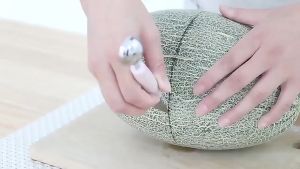 Muỗng tỉa kèm khoét hoa quả 2 trong 1 tiện lợi combo 3 cái MY HOME DN180