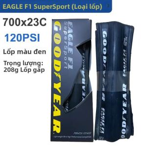 Lốp Xe Đạp Đường Trường Goodyear Eagle F1 Không Săm Gấp Gọn Chống Thủng Dành Cho Đường Sỏi Cỡ 700x25/28/30/32C Phụ Tùng Xe Đạp