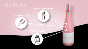 K-gloss Pinkbond Treatment 355ml (Kgloss) - For Frizzy Hair / Protein Booster - TS Global Trading