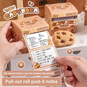 JIYAN2866 256 PCS/Set Pull-out Design Memo Pad Multifunctional DIY Labels Stickers Creative Full Adhesive Sticky Note Students Gift
