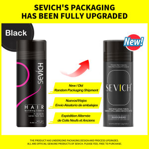 Sevich Hair Fiber Building Thin Loss Concealer Spray Refill Keratin Fibers Hair Powder Styling 25g 10 Colors Anti Hair Loss