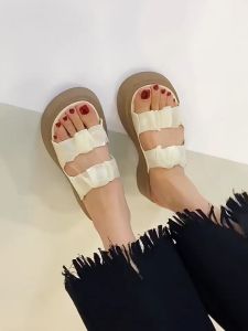 COD 453 QUINN Sandal Wedges Import Fashion Simple Elegant